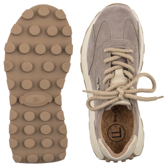 Sneakersy Filippo Beżowe DP7498/26 BE – zdjęcie 5