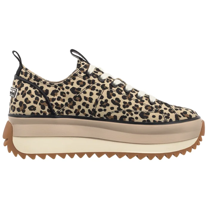 Sneakersy Tamaris Beżowe/Brązowe 1-23731-41 360 Leopard – zdjęcie 3