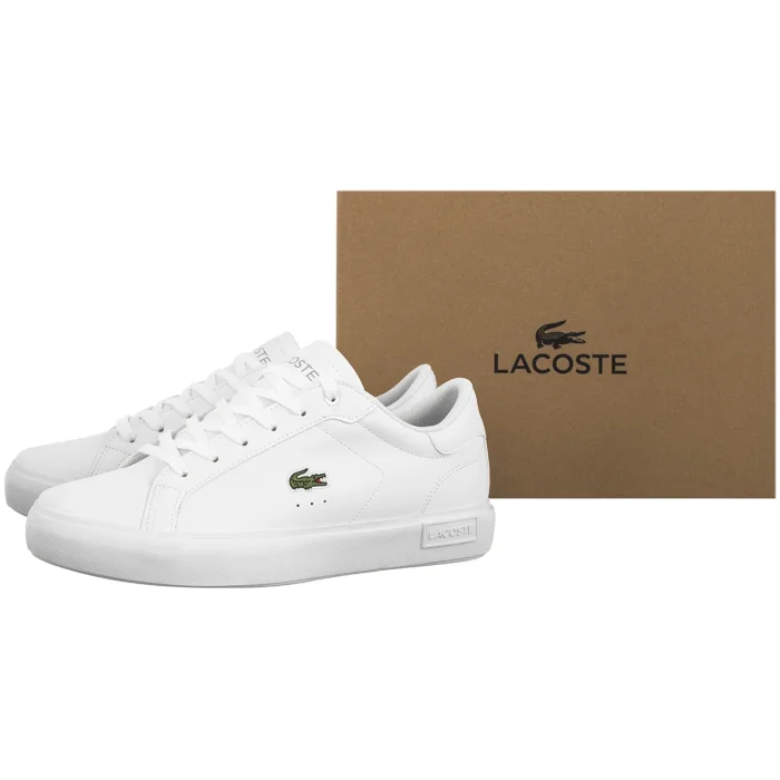 Buty Lacoste Powercourt 1263 SUJ Wht/Wht 751SUJ0003.21G – zdjęcie 6