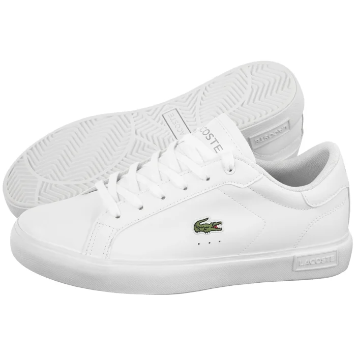Buty Lacoste Powercourt 1263 SUJ Wht/Wht 751SUJ0003.21G – zdjęcie 1