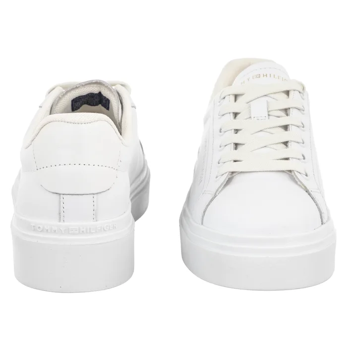 Sneakersy Tommy Hilfiger TH Chic Cupsole Platform White/Ecru FW0FW09107 01T – zdjęcie 4