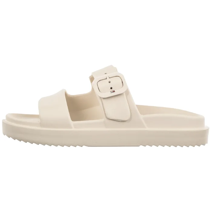 Klapki Basenowe Tommy Hilfiger TH Light Double Strap Sandal Soft Cream FW0FW08953 AEO – zdjęcie 2