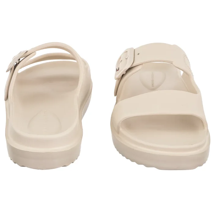 Klapki Basenowe Tommy Hilfiger TH Light Double Strap Sandal Soft Cream FW0FW08953 AEO – zdjęcie 4