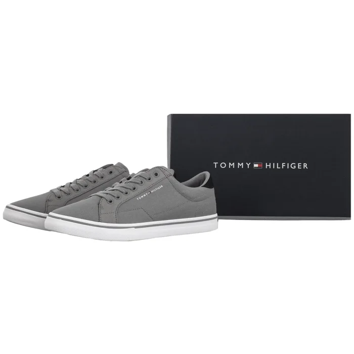 Tenisówki Tommy Hilfiger Vulc Core Long Lace Universal Grey FM0FM05688 PRY – zdjęcie 6
