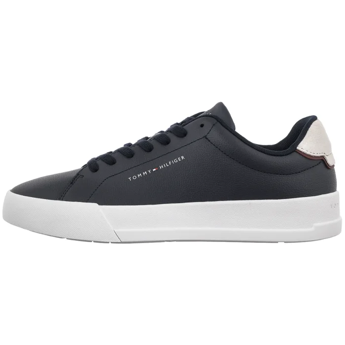 Sneakersy Tommy Hilfiger TH Court Lth Detail Ess Desert Sky FM0FM05367 DW5 – zdjęcie 2