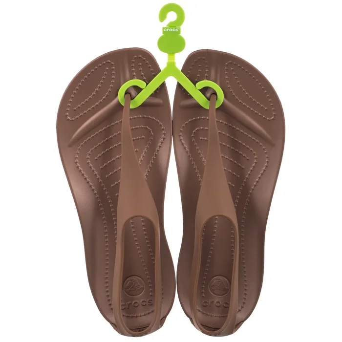 Sandały Crocs Sexi Flip Women Bronze 11354-854 – zdjęcie 7