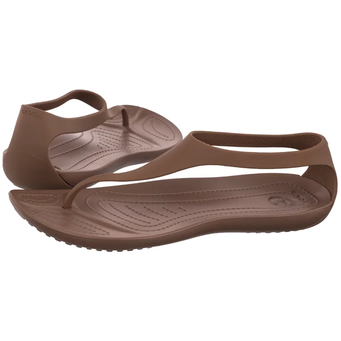 Sandały Crocs Sexi Flip Women Bronze 11354-854 – zdjęcie 1