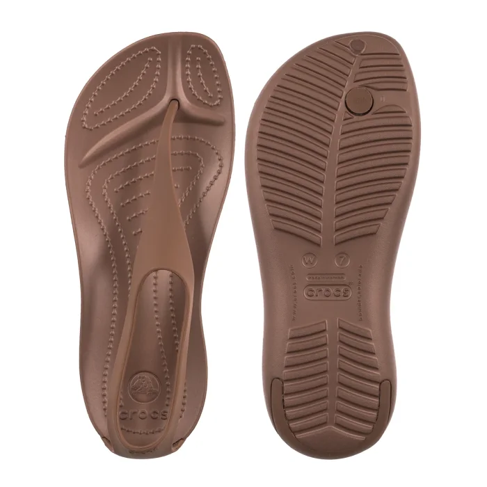 Sandały Crocs Sexi Flip Women Bronze 11354-854 – zdjęcie 6