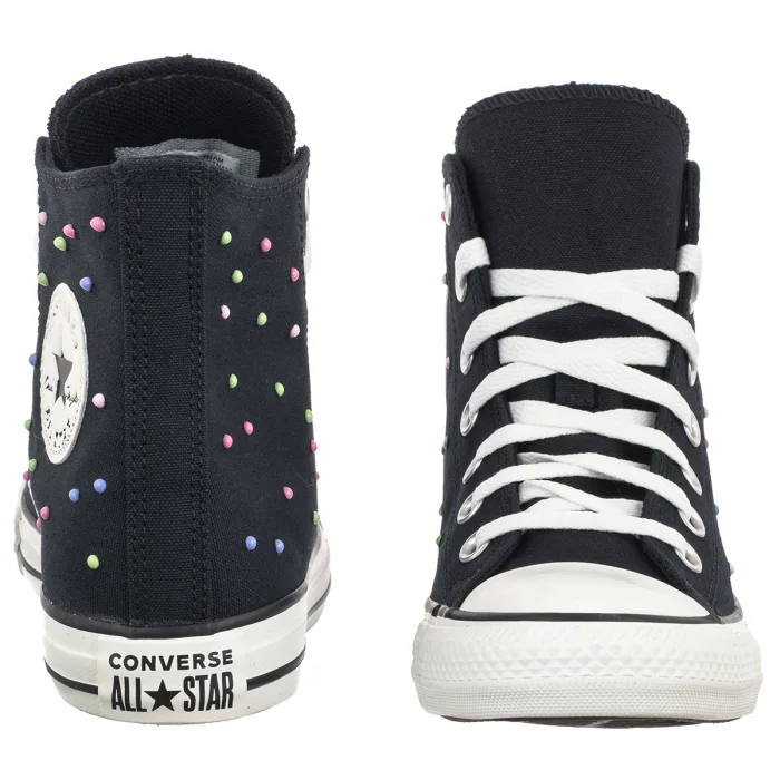 Trampki Converse CTAS HI Black/Pink/Very Peri A17869C – zdjęcie 4