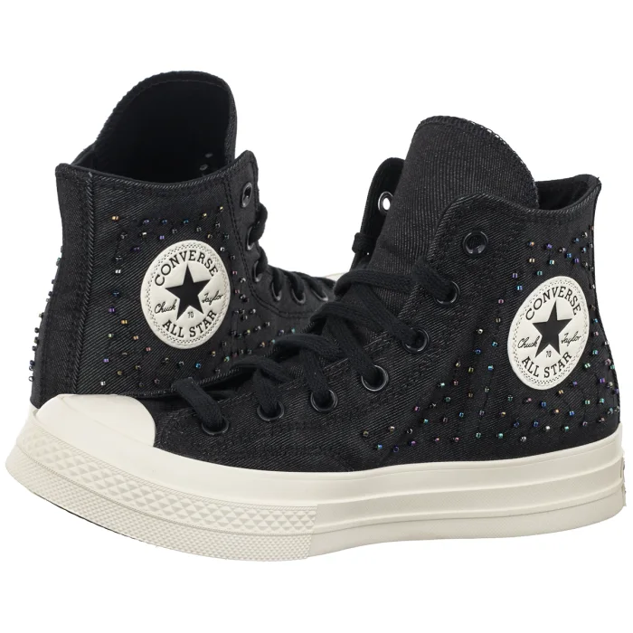 Trampki Converse Chuck 70 Hi Black/Black/Erget A16642C – zdjęcie 1