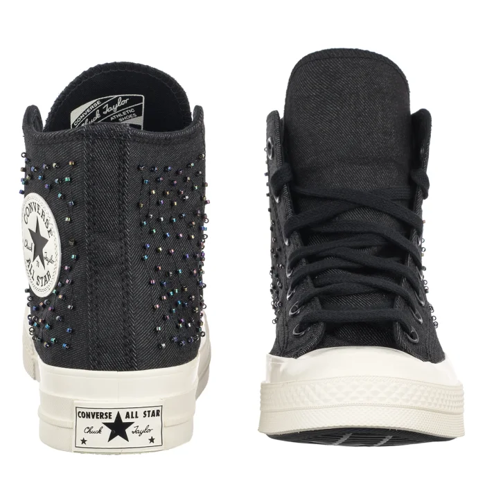 Trampki Converse Chuck 70 Hi Black/Black/Erget A16642C – zdjęcie 4