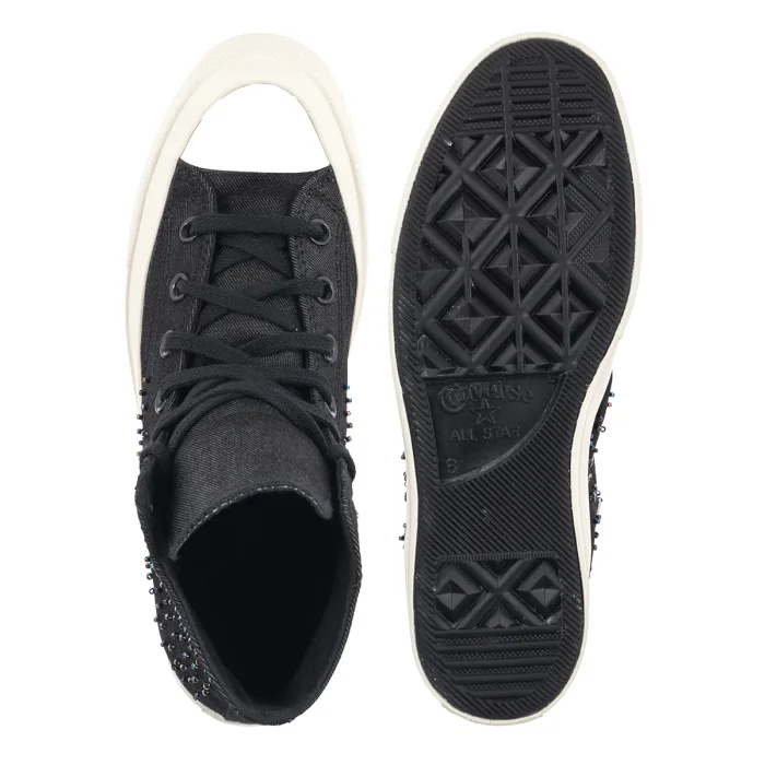 Trampki Converse Chuck 70 Hi Black/Black/Erget A16642C – zdjęcie 5