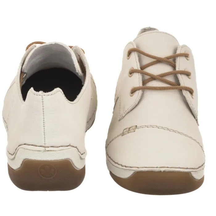 Półbuty Rieker Białe 55920-80 White – zdjęcie 4