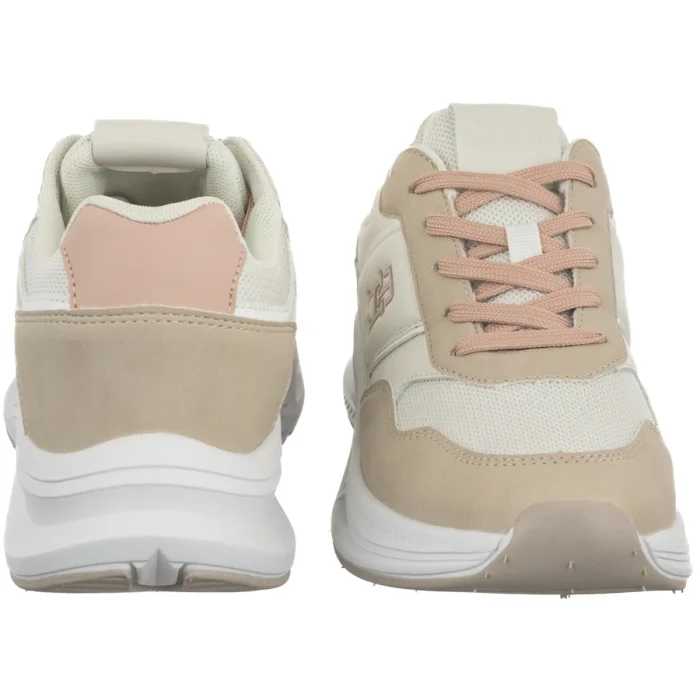 Sneakersy Tommy Hilfiger Low Cut Lace-UP Sneaker Off White/Nude T3A9-34368-1748A708 – zdjęcie 4