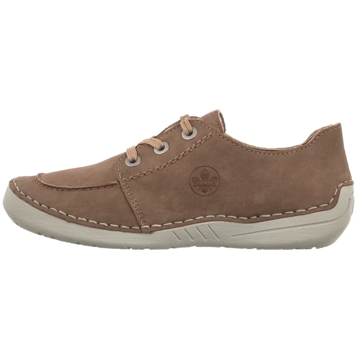 Półbuty Rieker Beżowy 52545-62 Beige – zdjęcie 2
