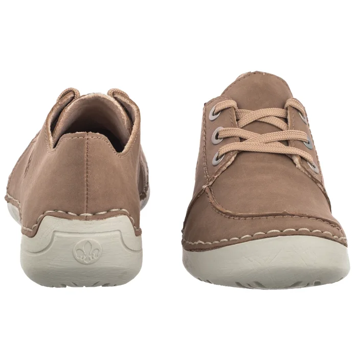 Półbuty Rieker Beżowy 52545-62 Beige – zdjęcie 4