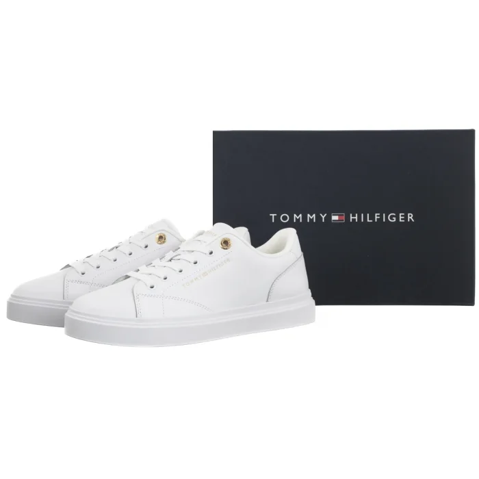 Sneakersy Tommy Hilfiger Th Feminine Cupsole Leather White FW0FW09105 YBS – zdjęcie 6