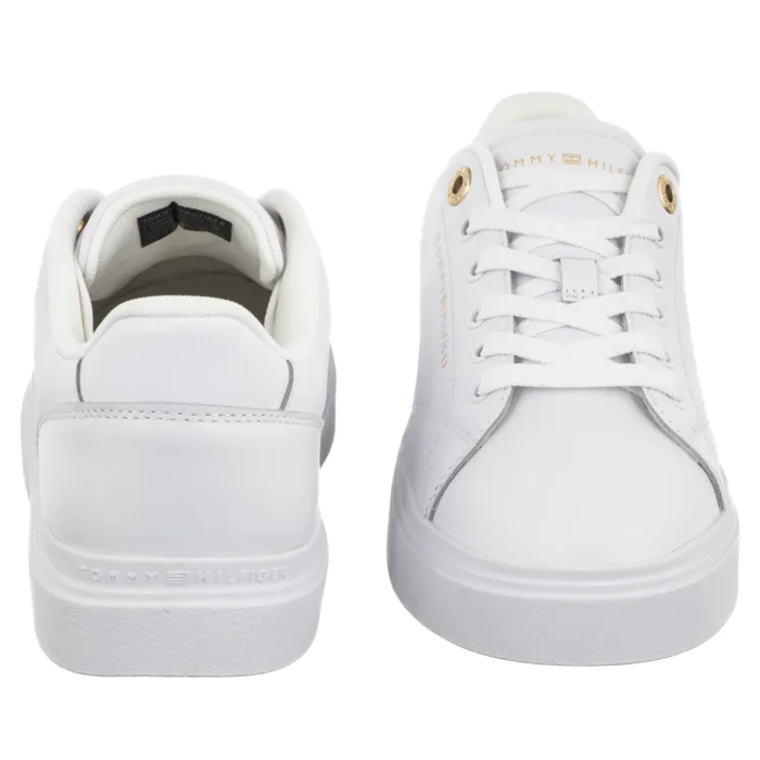Sneakersy Tommy Hilfiger Th Feminine Cupsole Leather White FW0FW09105 YBS – zdjęcie 4