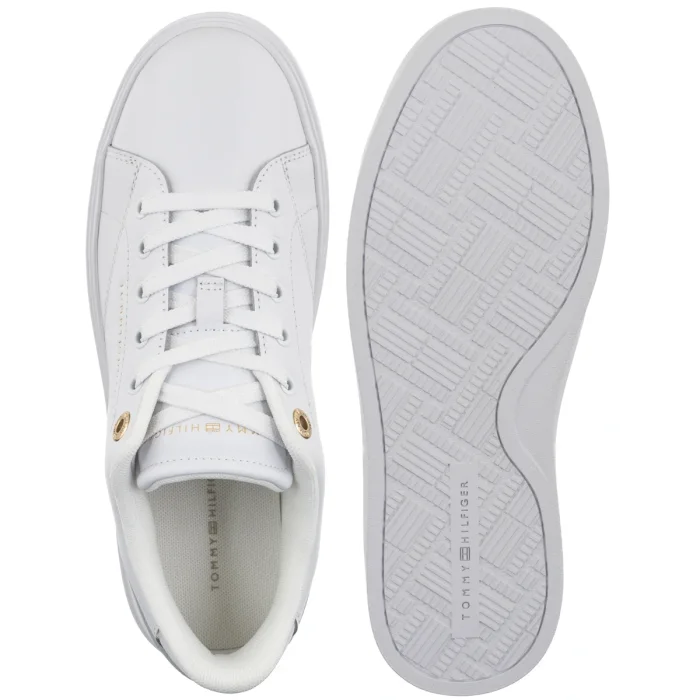 Sneakersy Tommy Hilfiger Th Feminine Cupsole Leather White FW0FW09105 YBS – zdjęcie 5