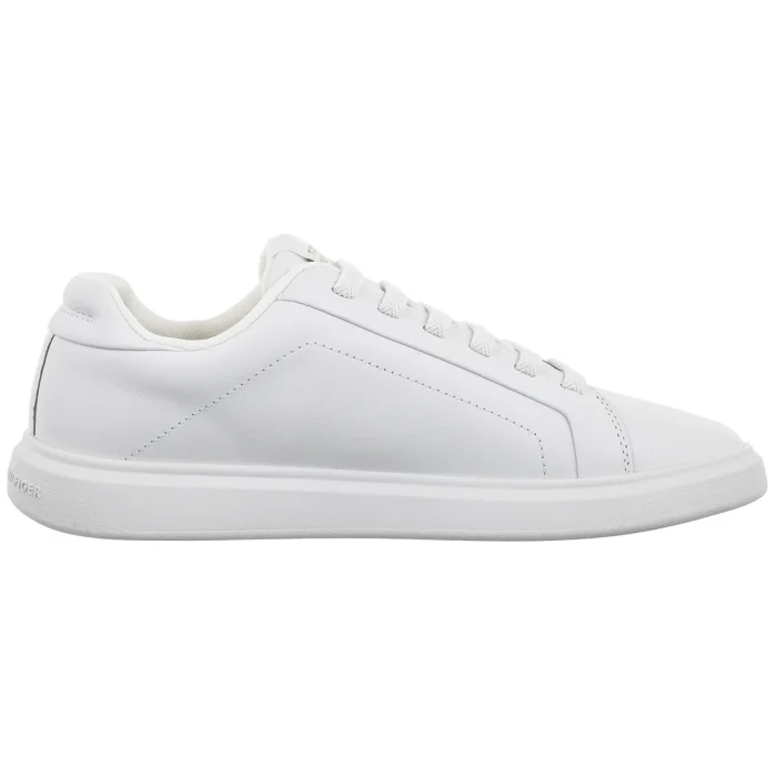 Sneakersy Tommy Hilfiger Th Icon Court Light White FW0FW08948 YBS – zdjęcie 3
