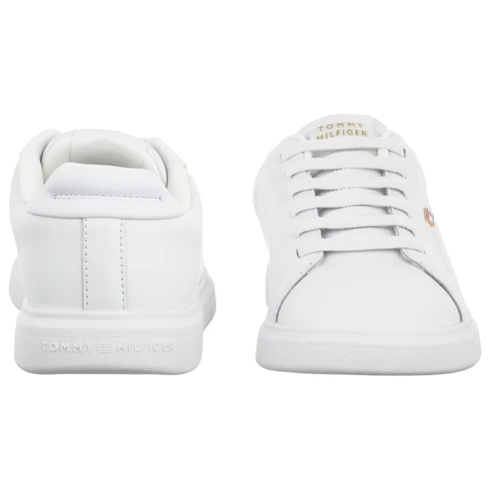 Sneakersy Tommy Hilfiger Th Icon Court Light White FW0FW08948 YBS – zdjęcie 4