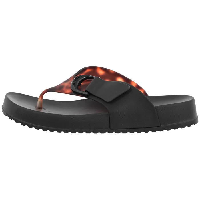 Japonki Melissa Cozy Thong Ad 37742/BN751 Black/Clear – zdjęcie 2