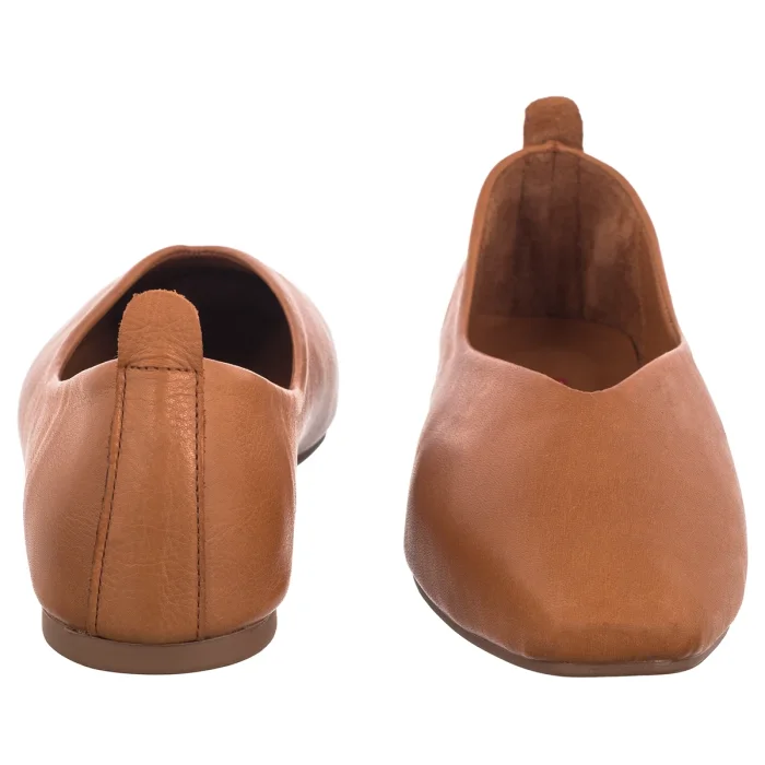 Baleriny Artiker Brązowy 58C2610 – zdjęcie 4