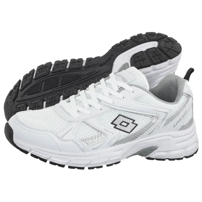 Buty do Biegania Lotto Kitaura 2400010U 1080 White/Silver – zdjęcie 1