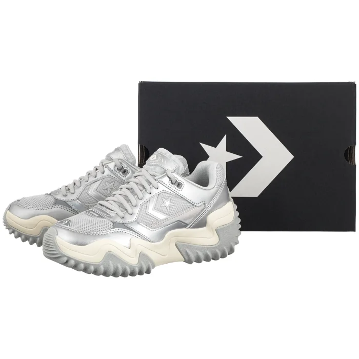 Sneakersy Converse Converse Wave Motion Trainer O Silver/Egret/Light Gray A19129C – zdjęcie 6
