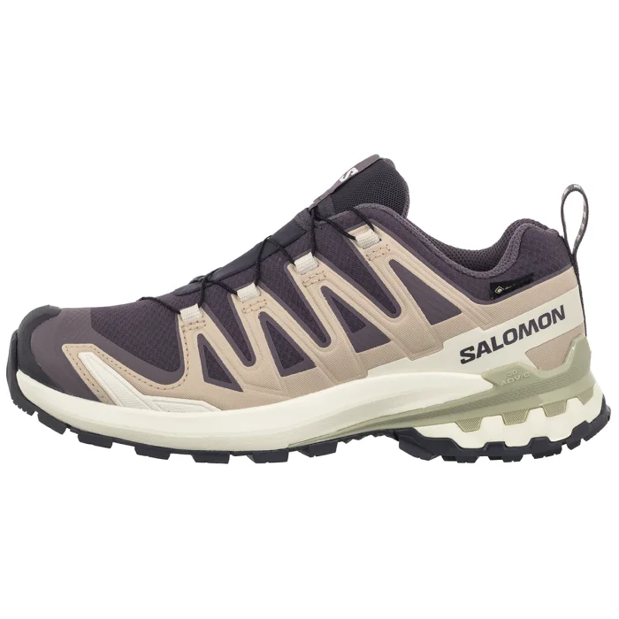 Buty Trekkingowe Salomon XA Pro 3D V9 Gtx W Nine Iron/Oxford Tan/Alfalfa 477447 – zdjęcie 2