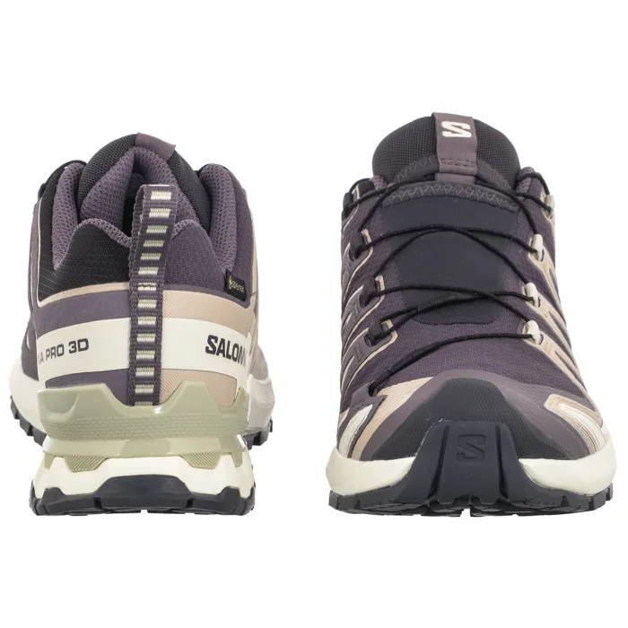 Buty Trekkingowe Salomon XA Pro 3D V9 Gtx W Nine Iron/Oxford Tan/Alfalfa 477447 – zdjęcie 4