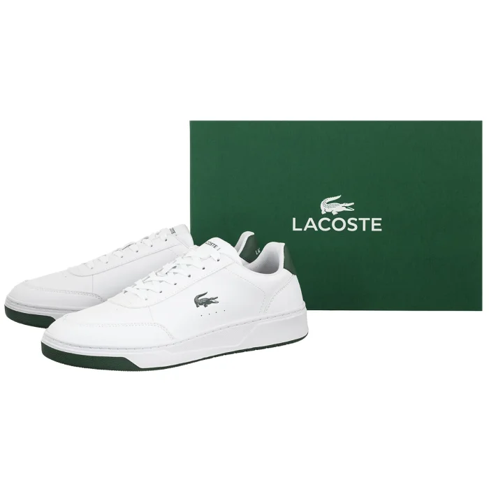 Półbuty Lacoste Court Pro 225 2 SMA Wht/Dk-Grn - Synthetic 750SMa00741R5 – zdjęcie 6