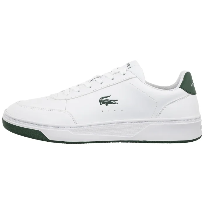 Półbuty Lacoste Court Pro 225 2 SMA Wht/Dk-Grn - Synthetic 750SMa00741R5 – zdjęcie 2