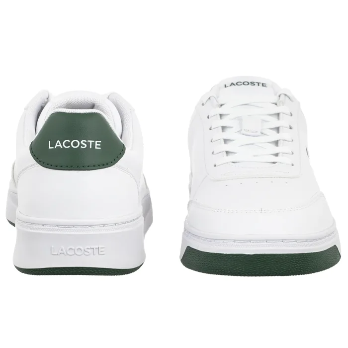 Półbuty Lacoste Court Pro 225 2 SMA Wht/Dk-Grn - Synthetic 750SMa00741R5 – zdjęcie 4