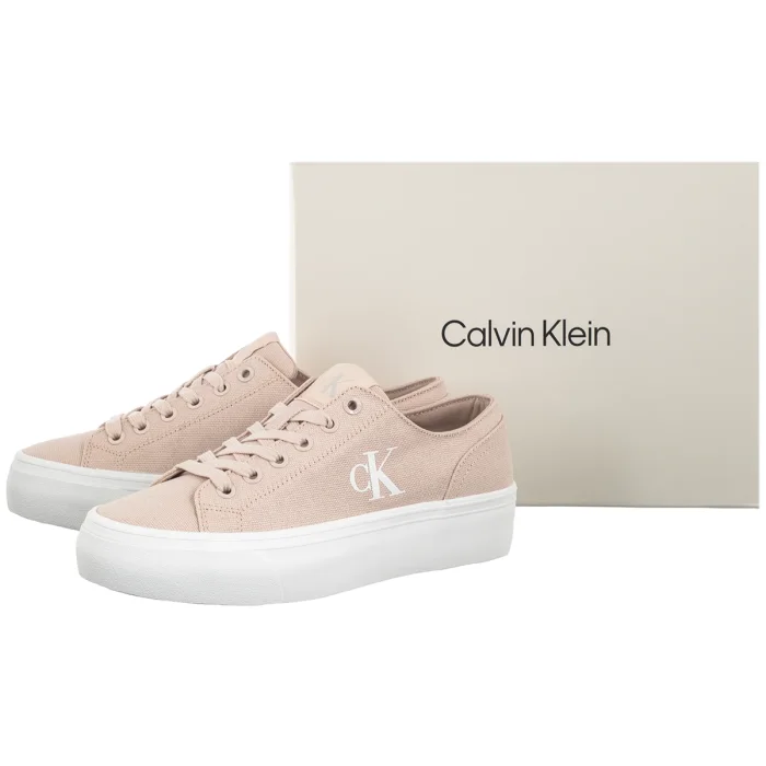 Tenisówki Calvin Klein Vulc Flatform Low Cv Mg Whisper Pink YW0YW01763 ABJ – zdjęcie 6