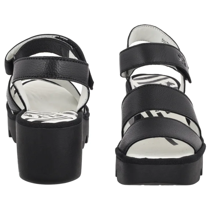 Sandały FLY London Bexy575fly Mousse Black P501575001 – zdjęcie 4