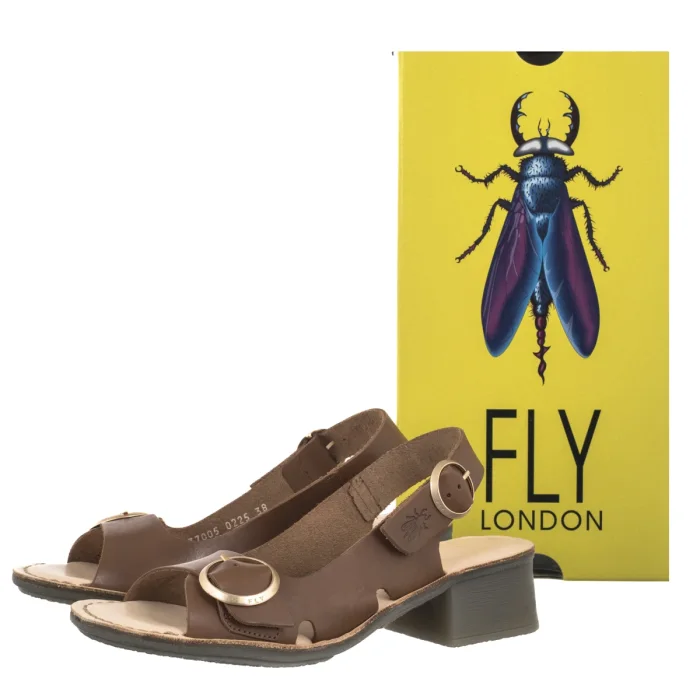 Sandały FLY London Edov237fly Bridle/Vegetal Camel/Natural P145237005 – zdjęcie 6