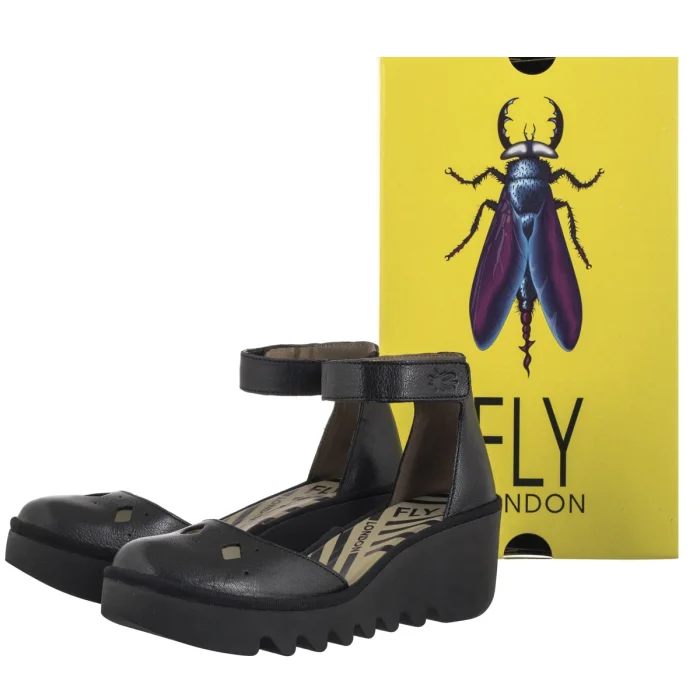 Czółenka FLY London Boij Mousse Black P501626003 – zdjęcie 6