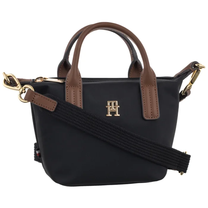 Torebka Tommy Hilfiger Popette Micro Tote AW0AW18368 BDS – zdjęcie 1