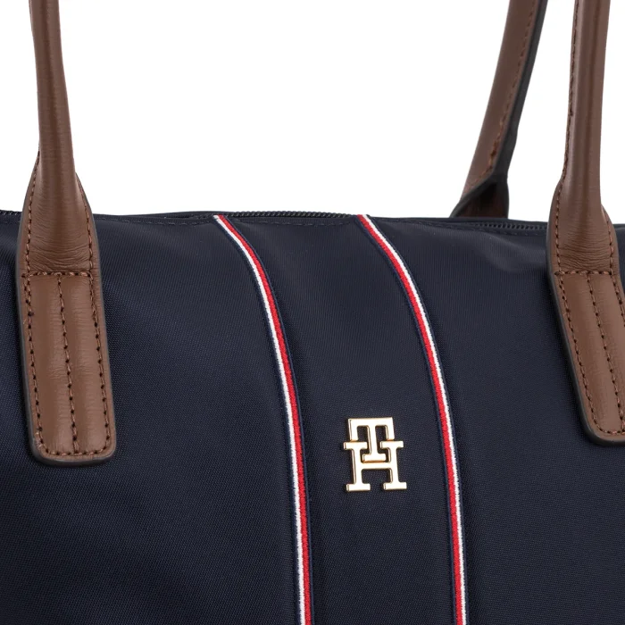 Torebka Tommy Hilfiger Popette Tote Corp AW0AW17706 0GY – zdjęcie 4