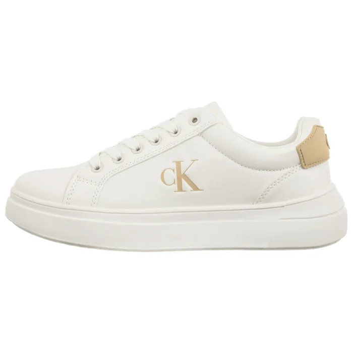 Sneakersy Calvin Klein Low Cutt Lace-Up Sneaker Off White/Beige V3X9-83300-1355A472 – zdjęcie 2