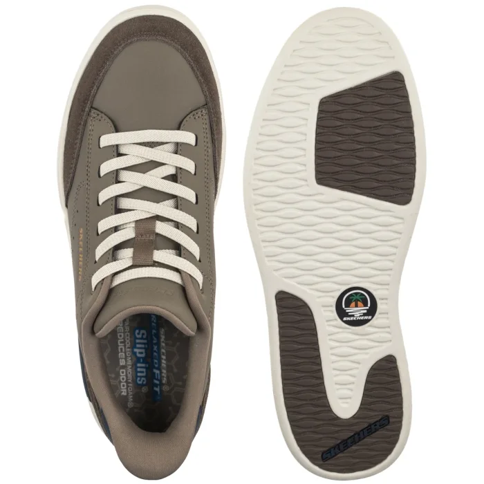 Sneakersy Skechers Verloma-Radical Dark Taupe 211370/DKTP – zdjęcie 5