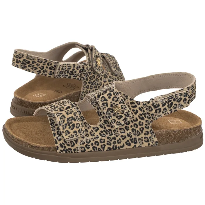 Sandały Tommy Hilfiger Sandal Beige T3A2-34306-1901500 – zdjęcie 1