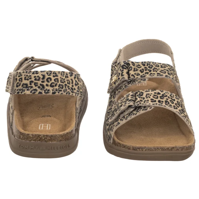 Sandały Tommy Hilfiger Sandal Beige T3A2-34306-1901500 – zdjęcie 4