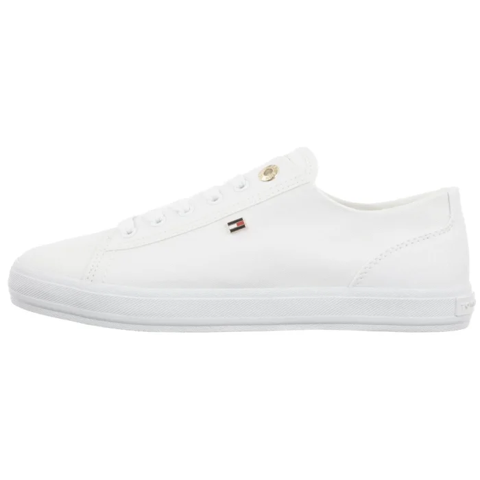 Tenisówki Tommy Hilfiger Th Foxing Sneaker Canvas White FW0FW09170 YBS – zdjęcie 2
