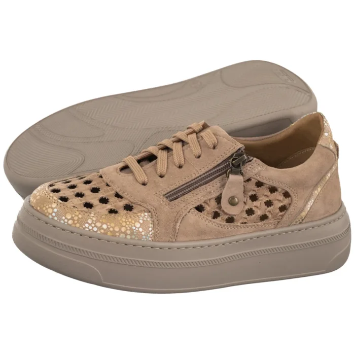 Sneakersy Maciejka Beżowe 07317-04/00-1 – zdjęcie 1