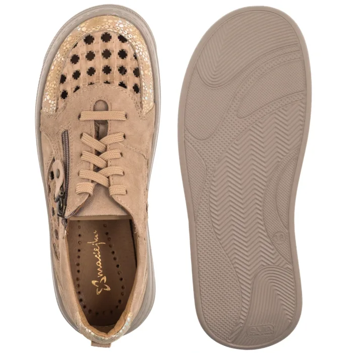 Sneakersy Maciejka Beżowe 07317-04/00-1 – zdjęcie 5