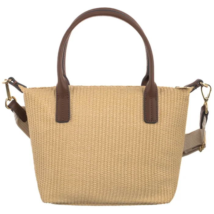 Torebka Tommy Hilfiger Popette Mini Tote Raffia AW0AW185230F4 – zdjęcie 3
