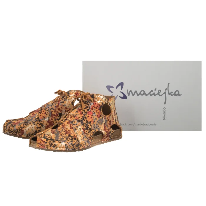 Buty Maciejka Pomarańczowe 03426-14/00-6 – zdjęcie 6