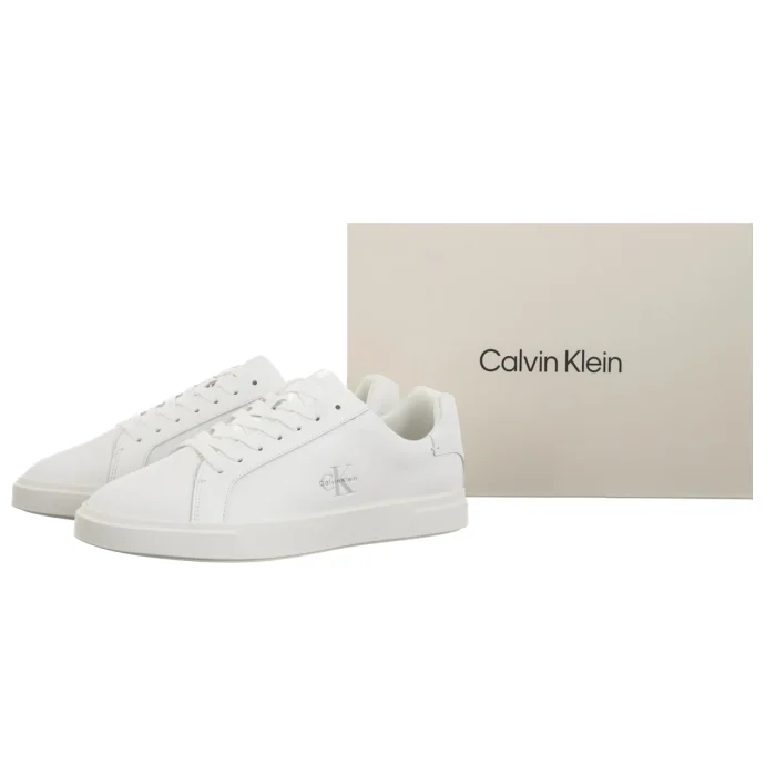 Sneakersy Calvin Klein Low Pro Cups Lth Ml Triple Bright White HW0HW03146 0K4 – zdjęcie 6